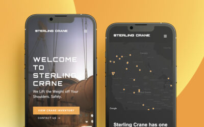 Website Design and Development for Sterling Crane