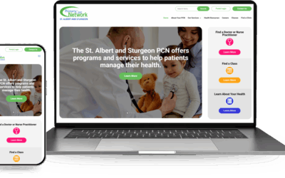 Medical Website Redesign for PCN