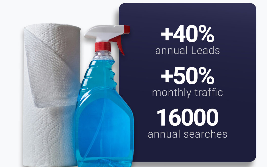 SEO and PPC for Edmonton Cleaning Company